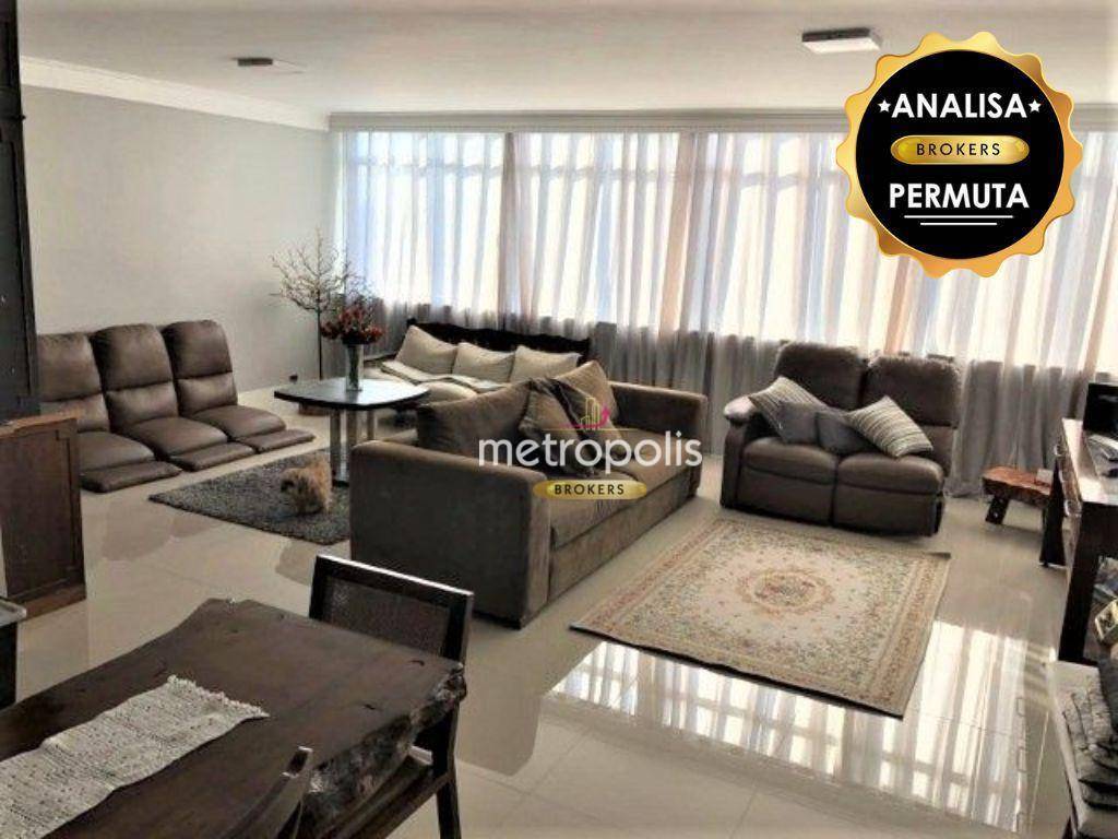 Apartamento com 3 dormitórios à venda, 230 m² por R$ 855.000,00 - Santo Antônio - São Caetano do Sul/SP