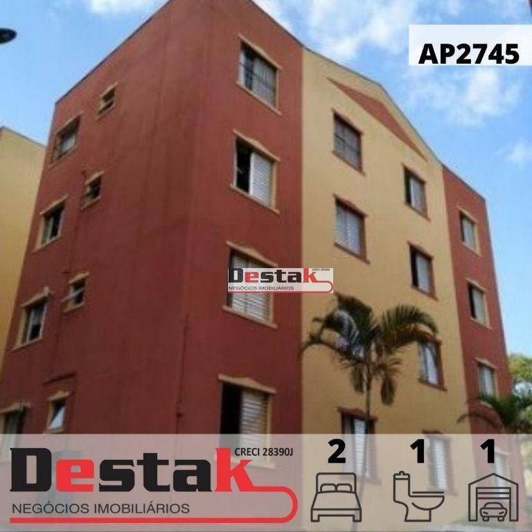 Apartamento com 2 dormitórios à venda, 50 m² por R$ 207.000,00 - Baeta Neves - São Bernardo do Campo/SP