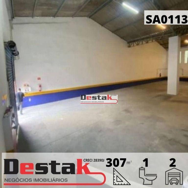 Sala para alugar, 307 m² por R$ 8.900,00/mês - Demarchi - São Bernardo do Campo/SP