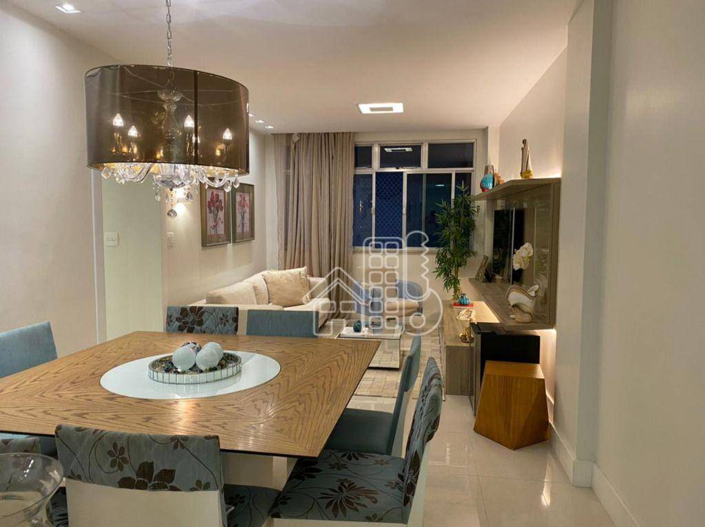 Apartamento com 3 quartos à venda, 130 m² por R$ 1.100.000 - Icaraí - Niterói/RJ