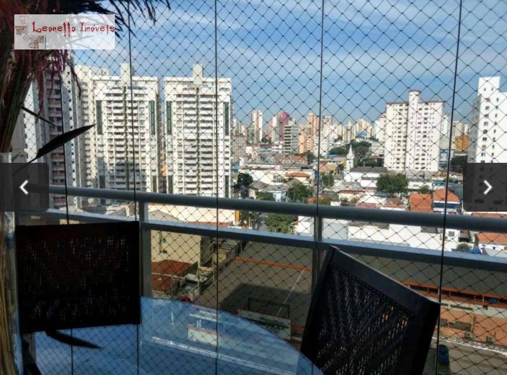 Apartamento com 3 dormitórios à venda, 128 m² - Centro - Santo André/SP