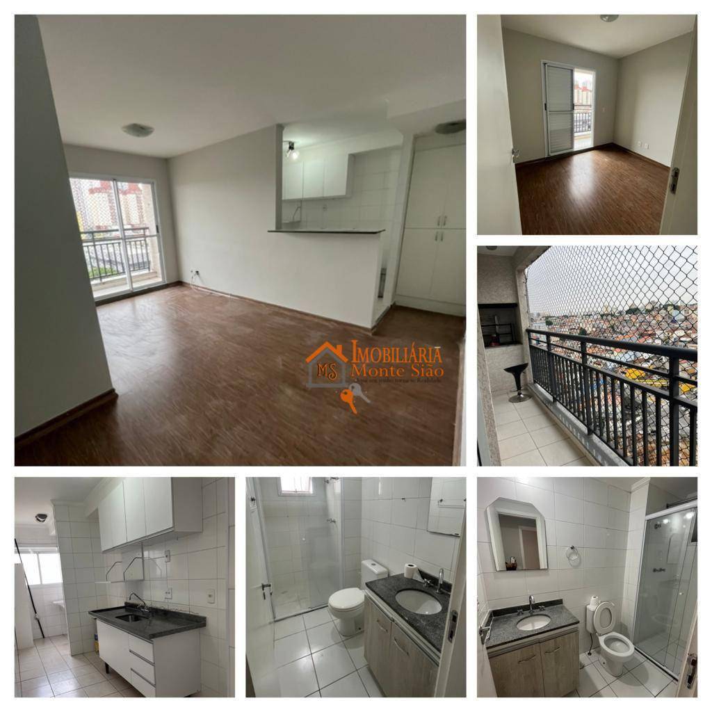 Apartamento com 2 dormitórios à venda, 63 m² por R$ 423.000,00 - Jardim Flor da Montanha - Guarulhos/SP