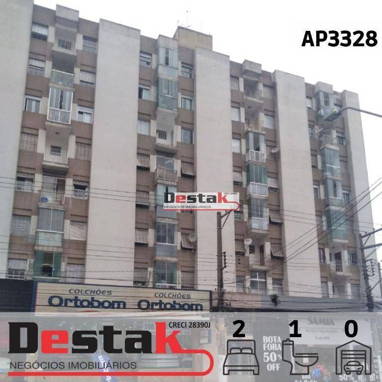 Apartamento com 2 dormitórios à venda, 55 m² por R$ 220.000,00 - Centro - São Bernardo do Campo/SP