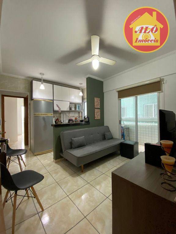 Apartamento com 1 dormitório à venda, 37 m² por R$ 270.000,00 - Boqueirão - Praia Grande/SP