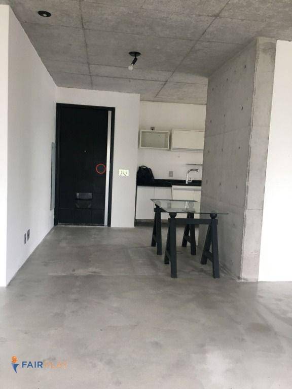 Apartamento com 70m de area util, um dormitorio, uma vaga de garagem no Campo Belo !