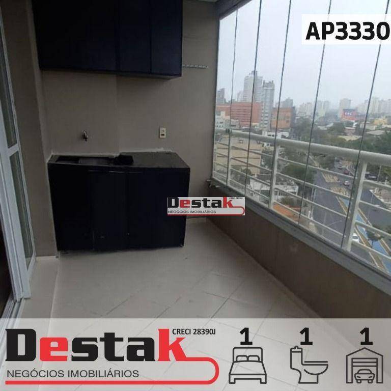 Apartamento com 1 dormitório para alugar, 42 m² por R$ 2.400,00/mês - Jardim do Mar - São Bernardo do Campo/SP