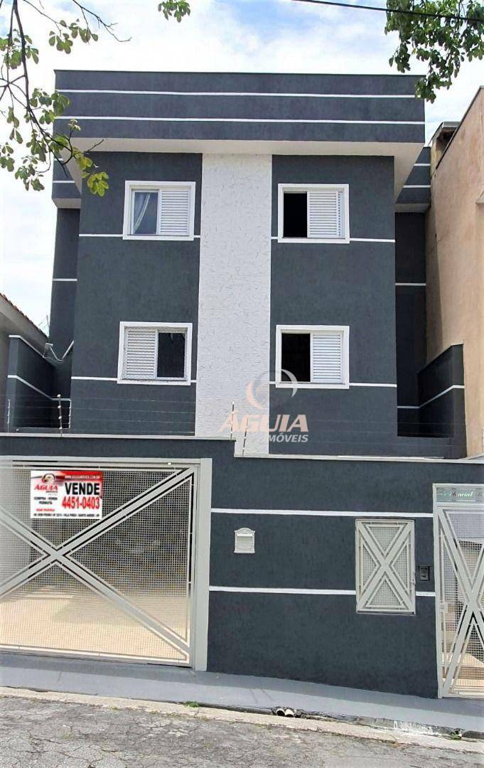 Cobertura com 2 dormitórios à venda, 45 m² + 45 m² por R$ 368.000 - Vila Tibiriçá - Santo André/SP