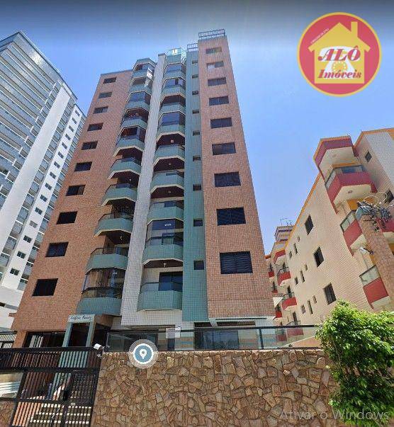 Apartamento com 2 dormitórios à venda, 100 m² por R$ 340.000,00 - Vila Guilhermina - Praia Grande/SP