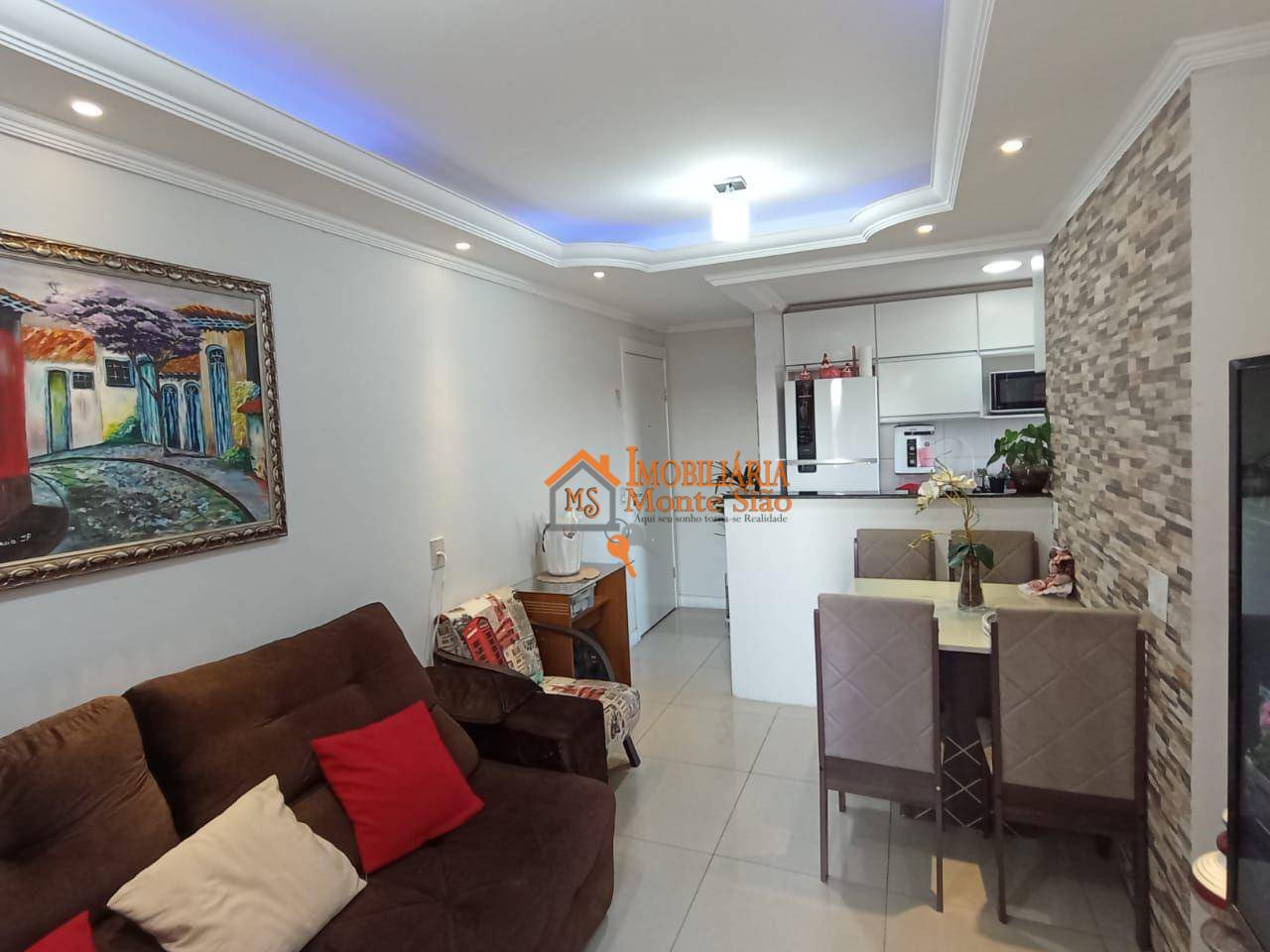 Apartamento com 2 dormitórios à venda, 47 m² por R$ 308.000,00 - Jardim Bela Vista - Guarulhos/SP