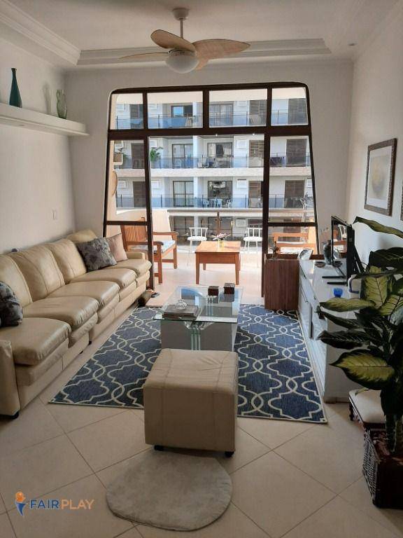 Apartamento para alugar, 105 m² por R$ 6.790,00/mês - Jardim Três Marias - Guarujá/SP