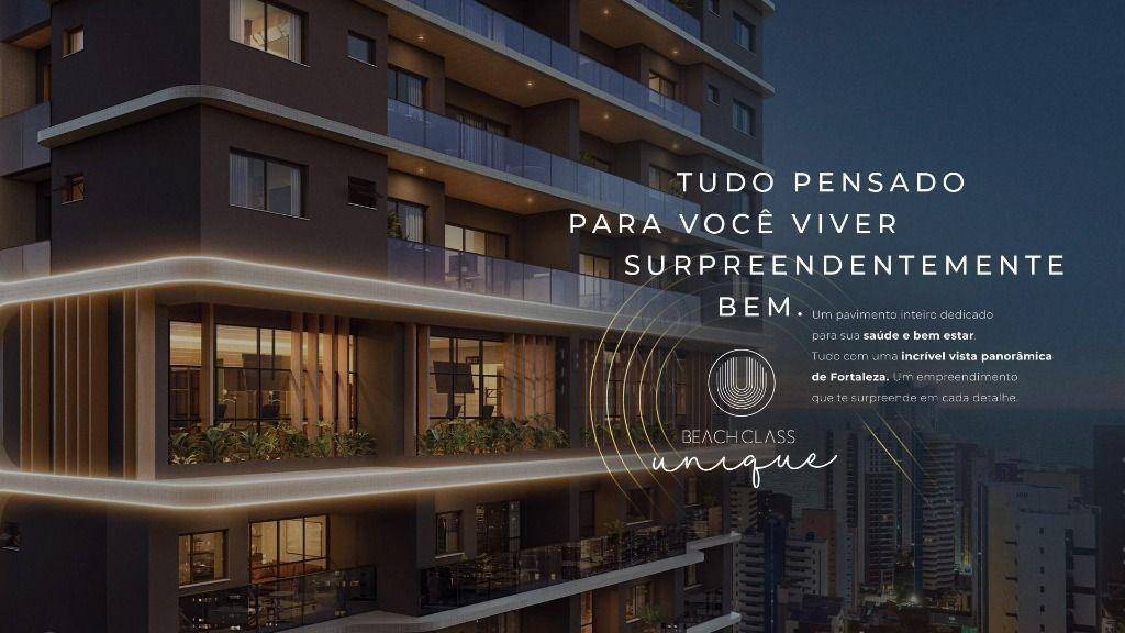 Apartamento com 2 quartos à venda, 67 m², Beach Class Unique - Meireles - Fortaleza/CE