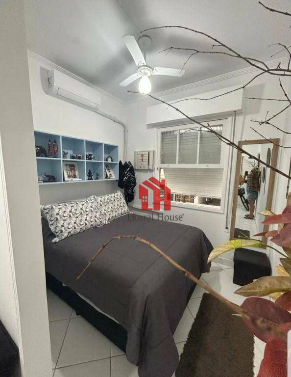 Kitnet com 1 dormitório à venda, 39 m² por R$ 300.000,00 - Pompéia - Santos/SP