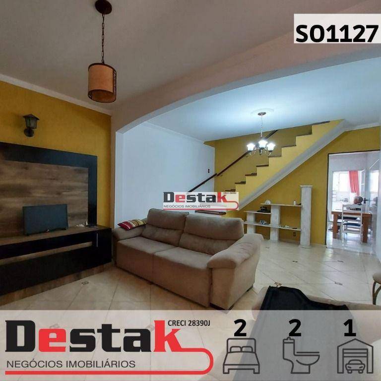 Sobrado com 2 dormitórios à venda, 160 m² por R$ 430.000,00 - Demarchi - São Bernardo do Campo/SP