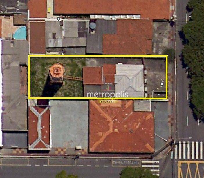 Terreno à venda, 330 m² por R$ 1.321.000,00 - Santa Paula - São Caetano do Sul/SP