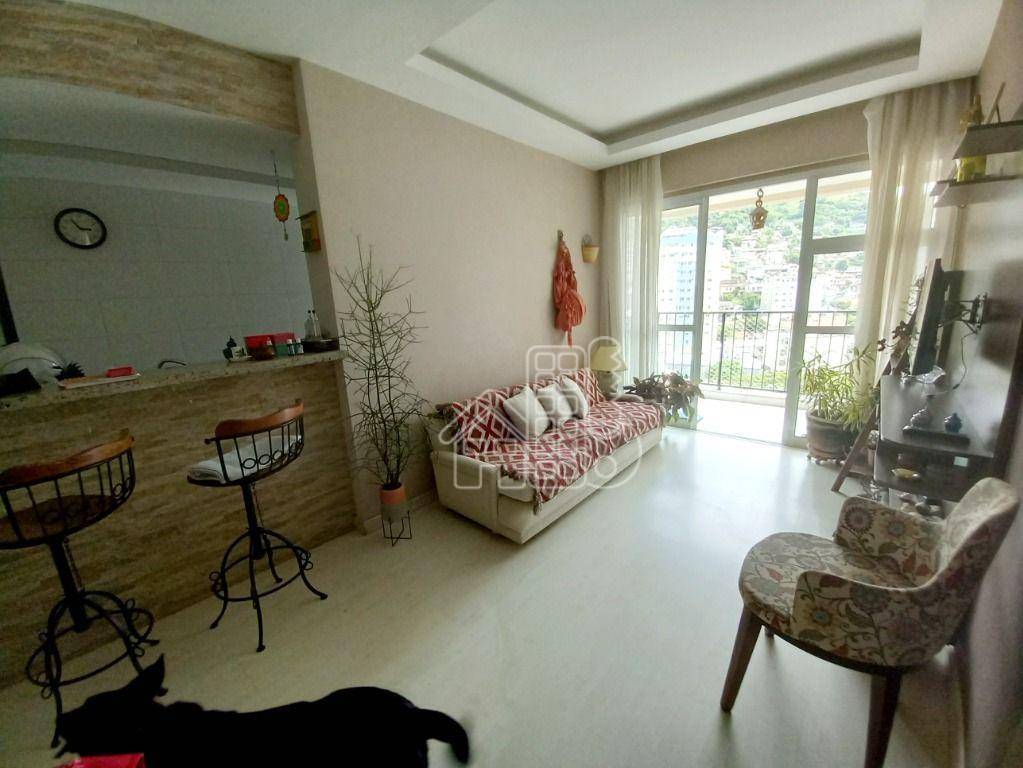 Apartamento com 3 dormitórios à venda, 85 m² por R$ 530.000,00 - Santa Rosa - Niterói/RJ