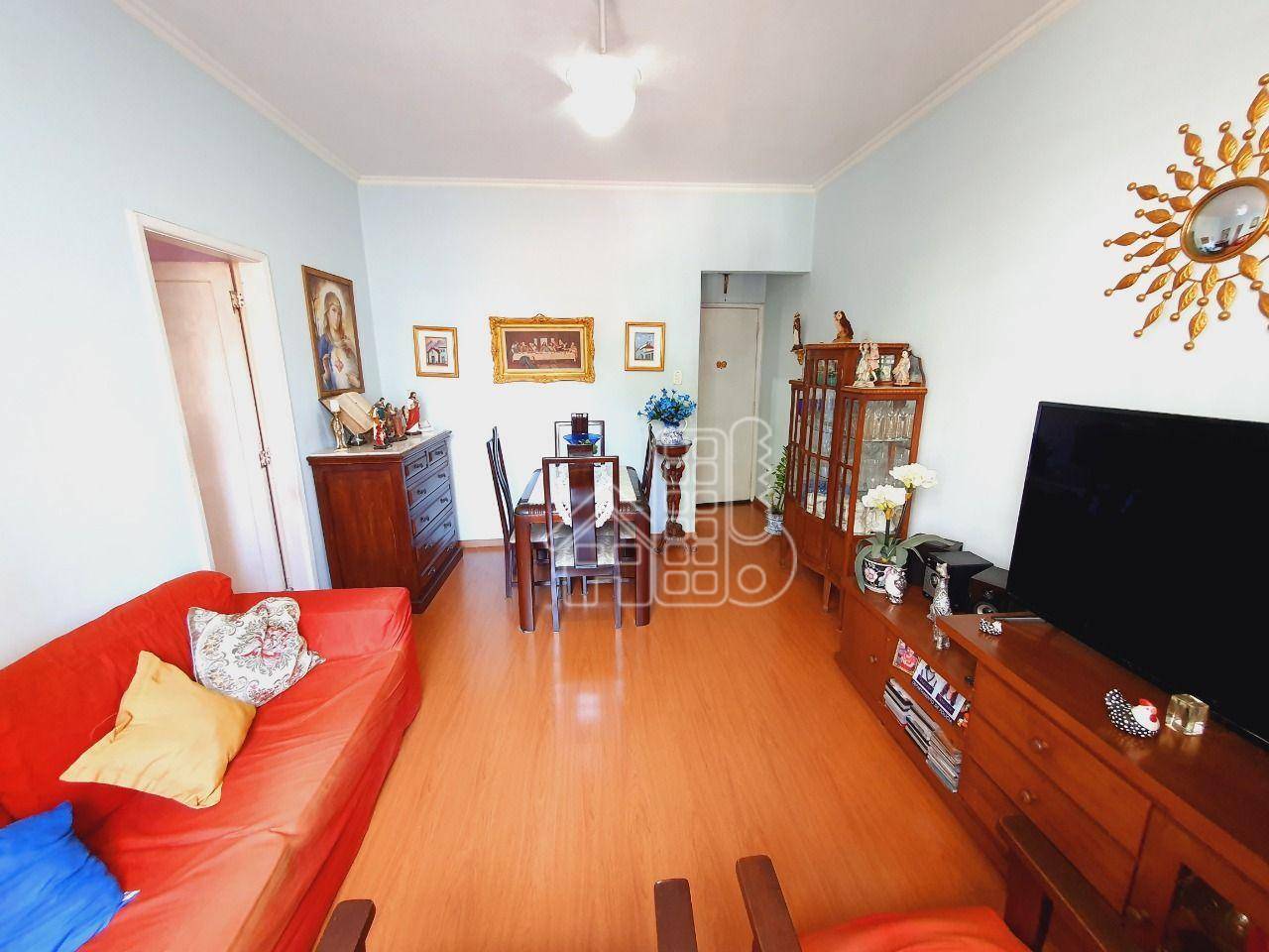Apartamento com 1 dormitório à venda, 55 m² por R$ 430.000 - Icaraí - Niterói/RJ