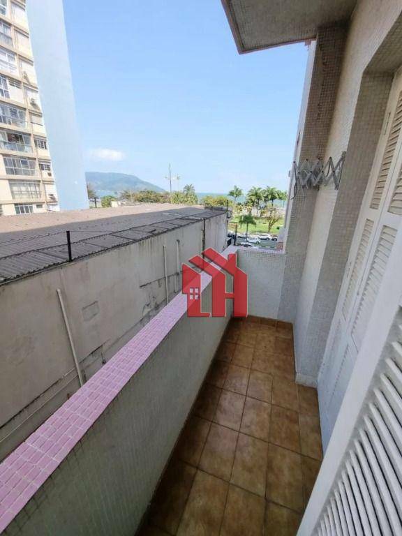 Apartamento com 2 dormitórios à venda, 52 m² por R$ 375.000,00 - Embaré - Santos/SP