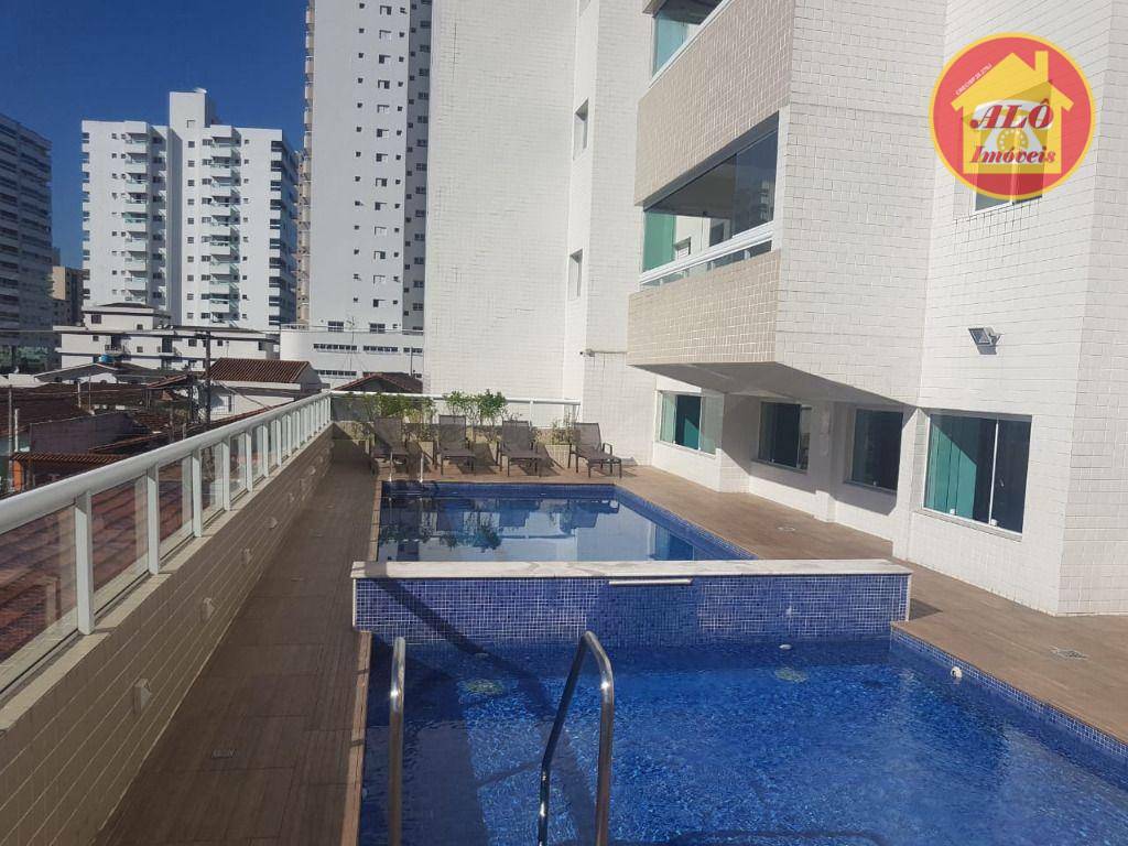 Apartamento com 2 quartos à venda, 75 m² por R$ 380.000 - Aviação - Praia Grande/SP