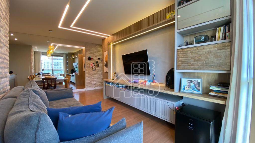 Apartamento com 3 quartos à venda, 118 m² por R$ 1.250.000 - Santa Rosa - Niterói/RJ