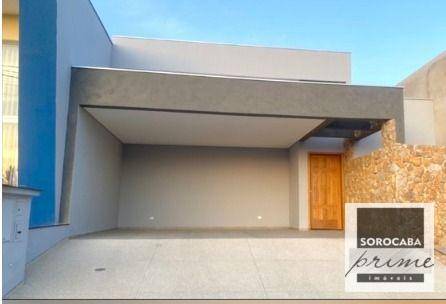 Casa com 3 dormitórios à venda, 170 m² por R$ 1.100.000,00 - Condominio Le France - Sorocaba/SP