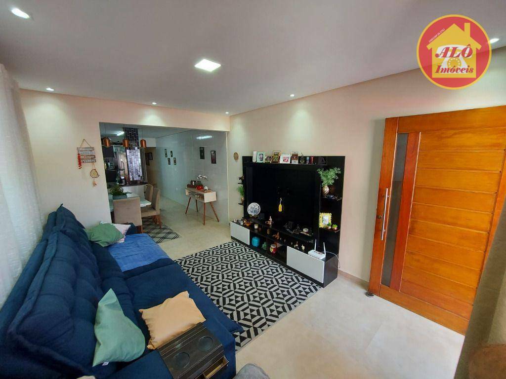 Sobrado com 5 quartos à venda, 173 m² por R$ 899.000 - Vila Guilhermina - Praia Grande/SP