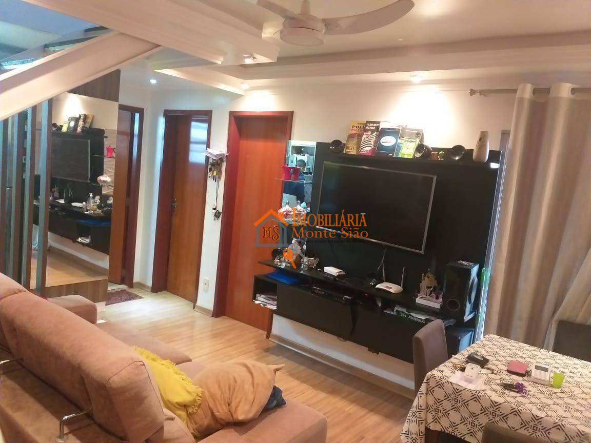 Apartamento Duplex com 3 dormitórios para alugar, 98 m² por R$ 2.565,50/mês - Água Chata - Guarulhos/SP