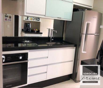 Apartamento com 2 dormitórios à venda, 52 m² por R$ 350.000,00 - Vila Carvalho - Sorocaba/SP