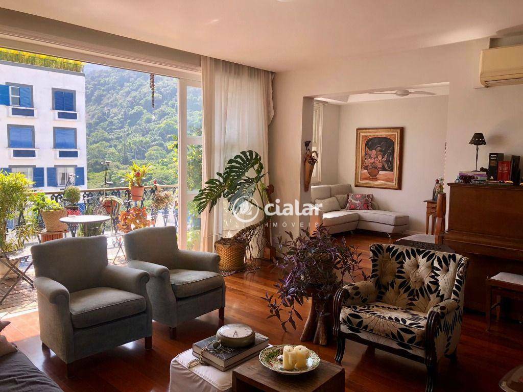 Apartamento com 4 dormitórios à venda, 173 m² por R$ 3.600.000,00 - Lagoa - Rio de Janeiro/RJ