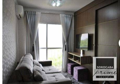 Apartamento com 2 dormitórios à venda, 50 m² por R$ 195.000 - Wanel Ville - Sorocaba/SP