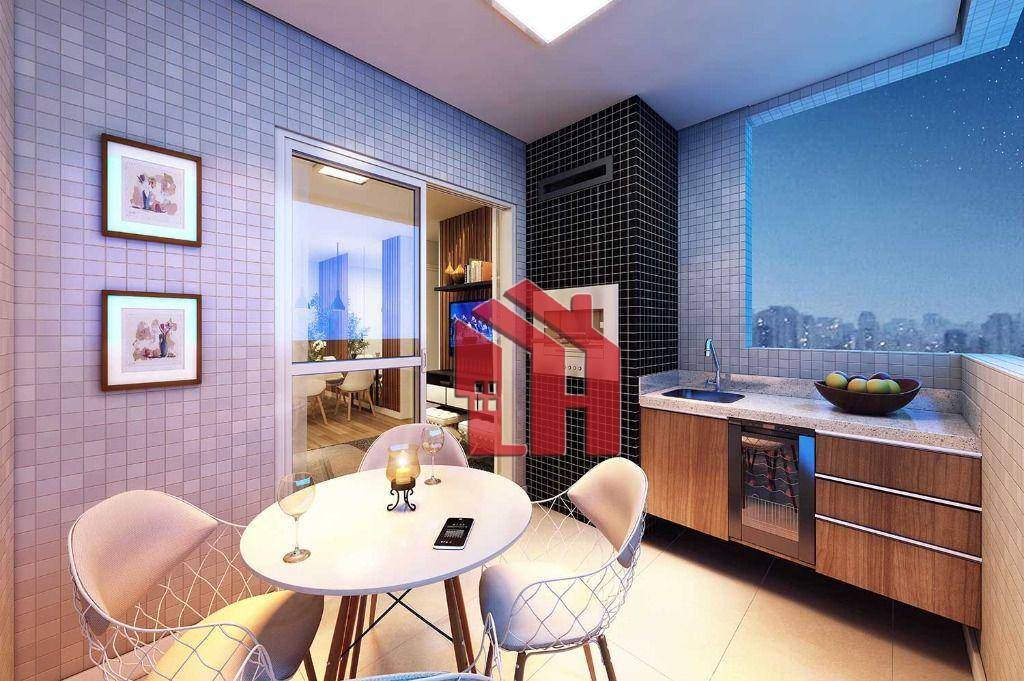Apartamento com 3 dormitórios à venda, 83 m² por R$ 906.000 - Boqueirão - Santos/SP