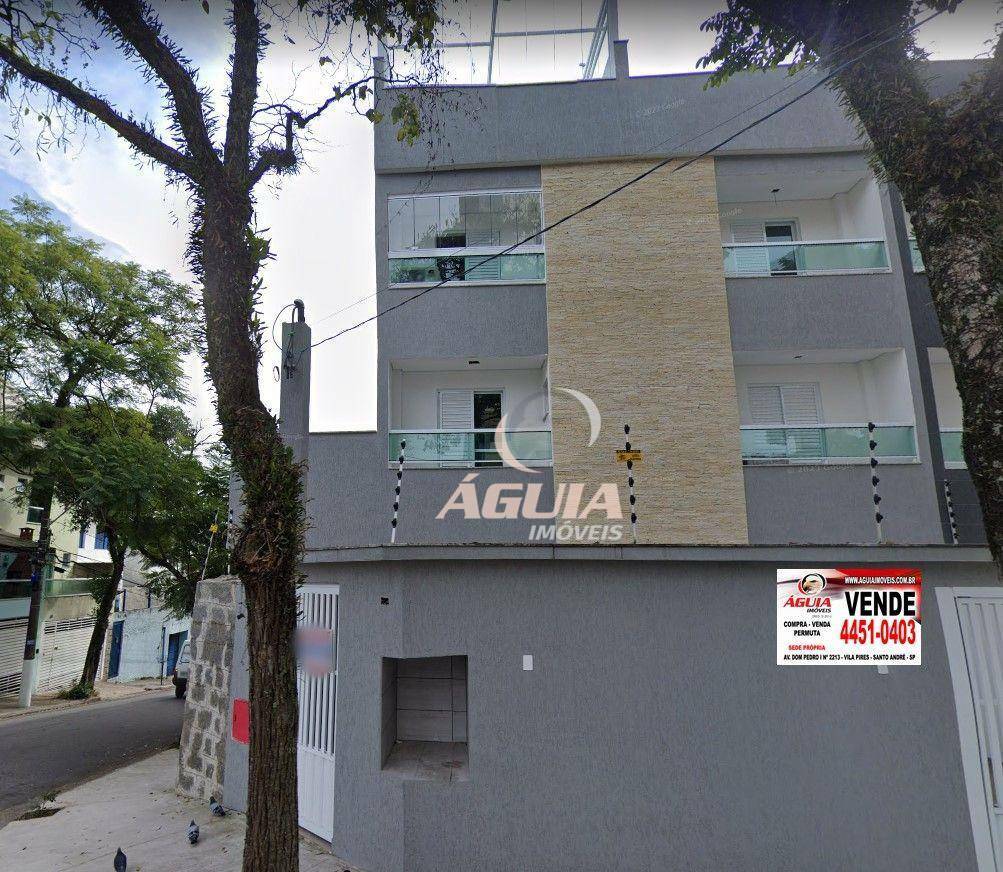 Cobertura com 3 dormitórios à venda, 68 m² por R$ 750.000,00 - Vila Valparaíso - Santo André/SP
