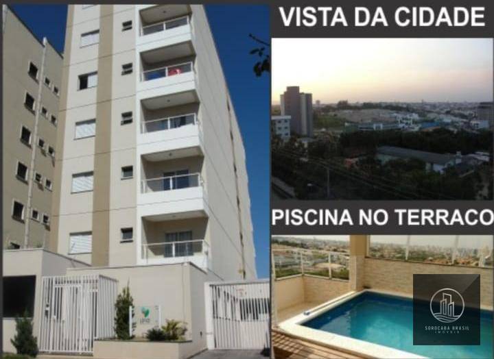 Apartamento com 2 dormitórios para alugar, 59 m² por R$ 1.390,00/mês - Edifício Life Campolim - Sorocaba/SP