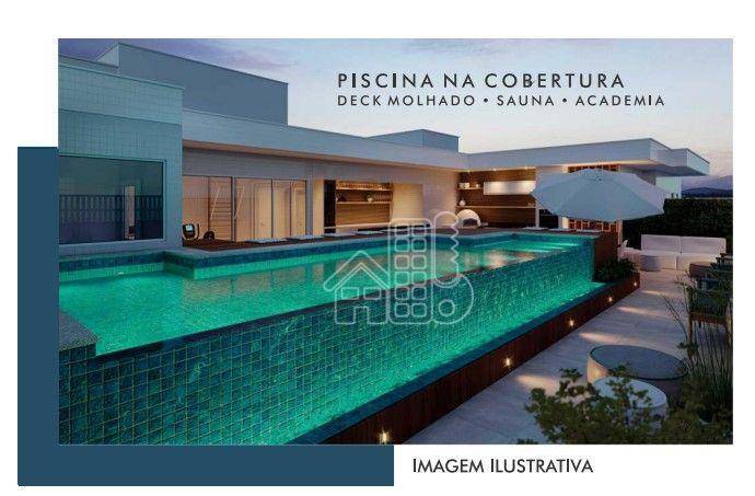 Cobertura com 2 dormitórios à venda, 155 m² por R$ 1.200.000,00 - Itacoatiara - Niterói/RJ