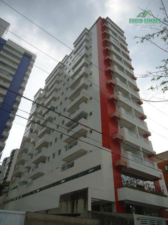 Apartamento com 1 dormitório à venda, 58 m² por R$ 200.000 - Canto do Forte - Praia Grande/SP.