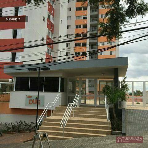 Apartamento com 2 dormitórios para alugar, 59 m² por R$ 2.412,65/mês - Picanco - Guarulhos/SP