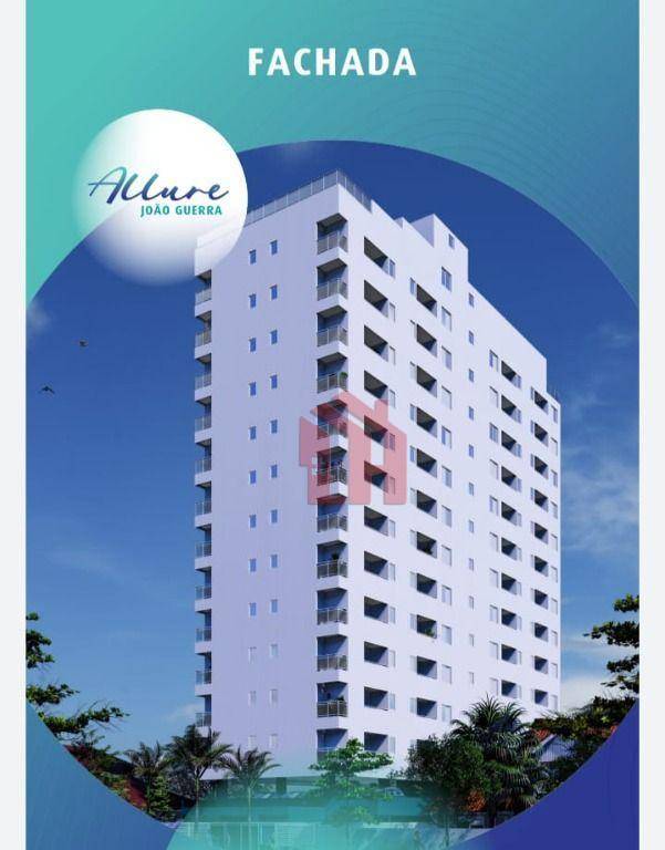 Apartamento com 1 dormitório à venda, 52 m² por R$ 455.000,00 - Macuco - Santos/SP