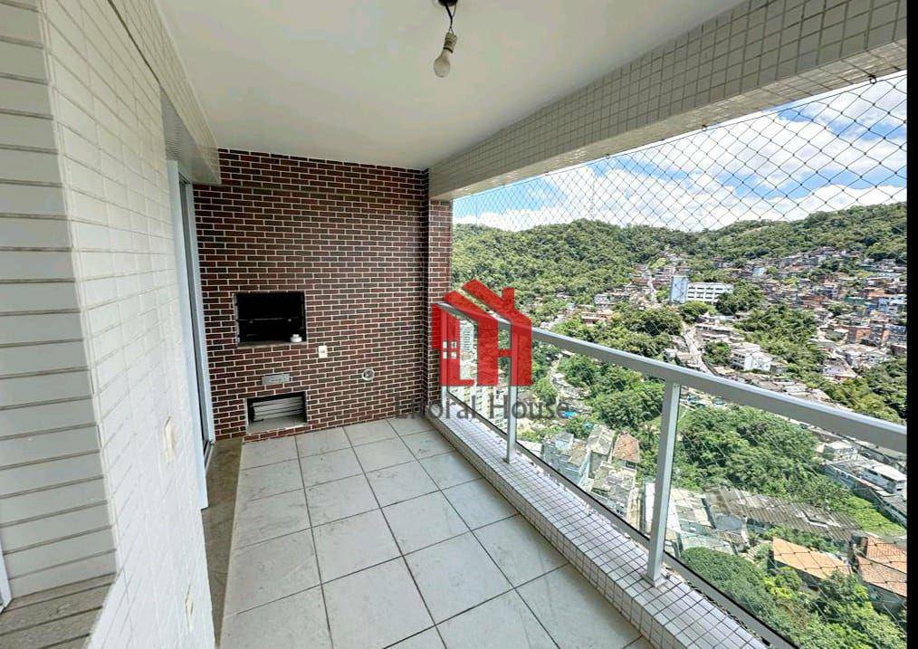 Apartamento à venda, 77 m² por R$ 720.000,00 - José Menino - Santos/SP