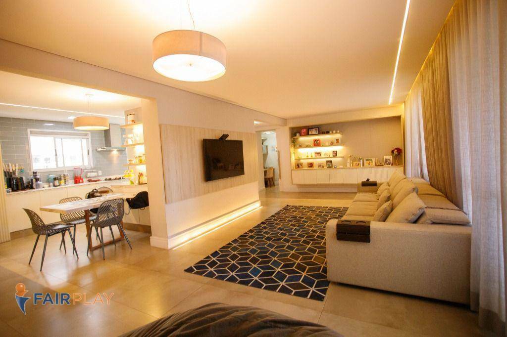 Apartamento com 4 dormitórios à venda, 168 m² por R$ 3.170.000,00 - Brooklin - São Paulo/SP