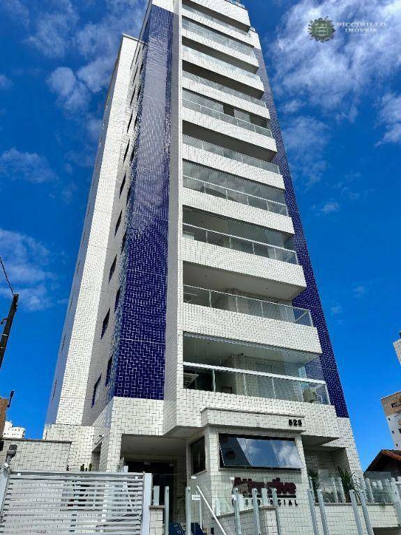 Apartamento com 2 dormitórios à venda, 62 m² por R$ 395.000 - Vila Guilhermina - Praia Grande/SP