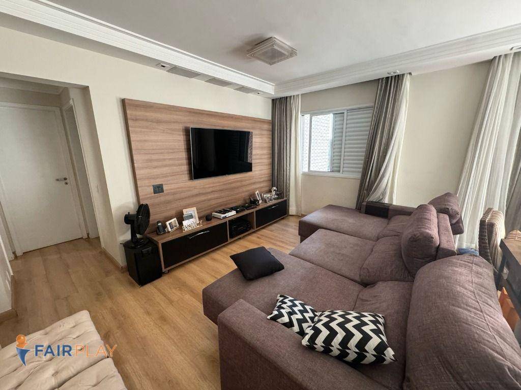 Apartamento com 3 suítes à venda, Varanda Gourmet - 133 m² por R$ 1.120.000 - Campestre - Santo André/SP