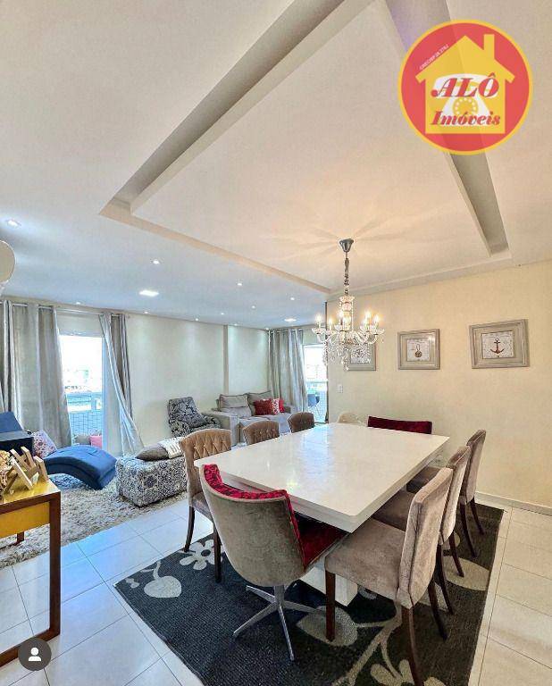 Apartamento com 3 quartos à venda, 122 m² por R$ 799.900 - Vila Guilhermina - Praia Grande/SP