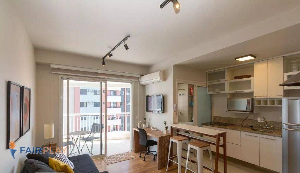 Apartamento para alugar, 50 m² por R$ 6.000,00/mês - Brooklin - São Paulo/SP