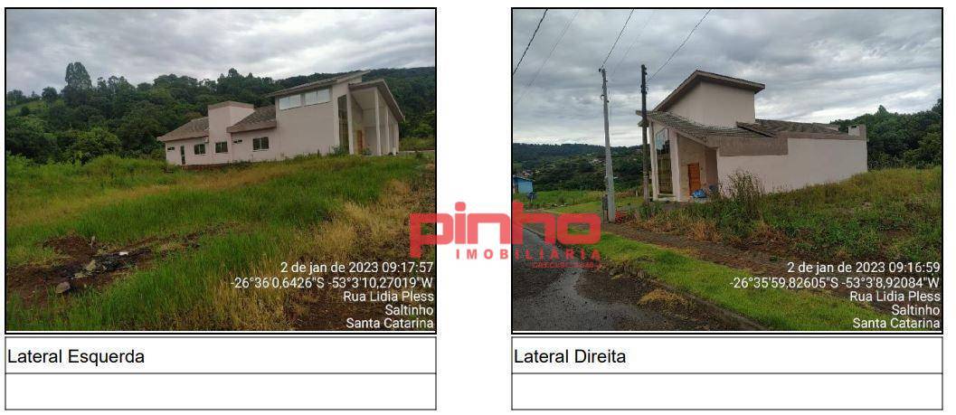 Casa com 3 dormitórios à venda, 226 m² por R$ 452.003,16 - Centro - Saltinho/SC