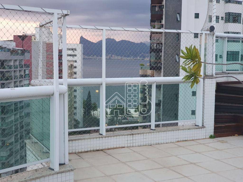 Cobertura com 3 dormitórios à venda, 250 m² por R$ 2.700.000,00 - Icaraí - Niterói/RJ