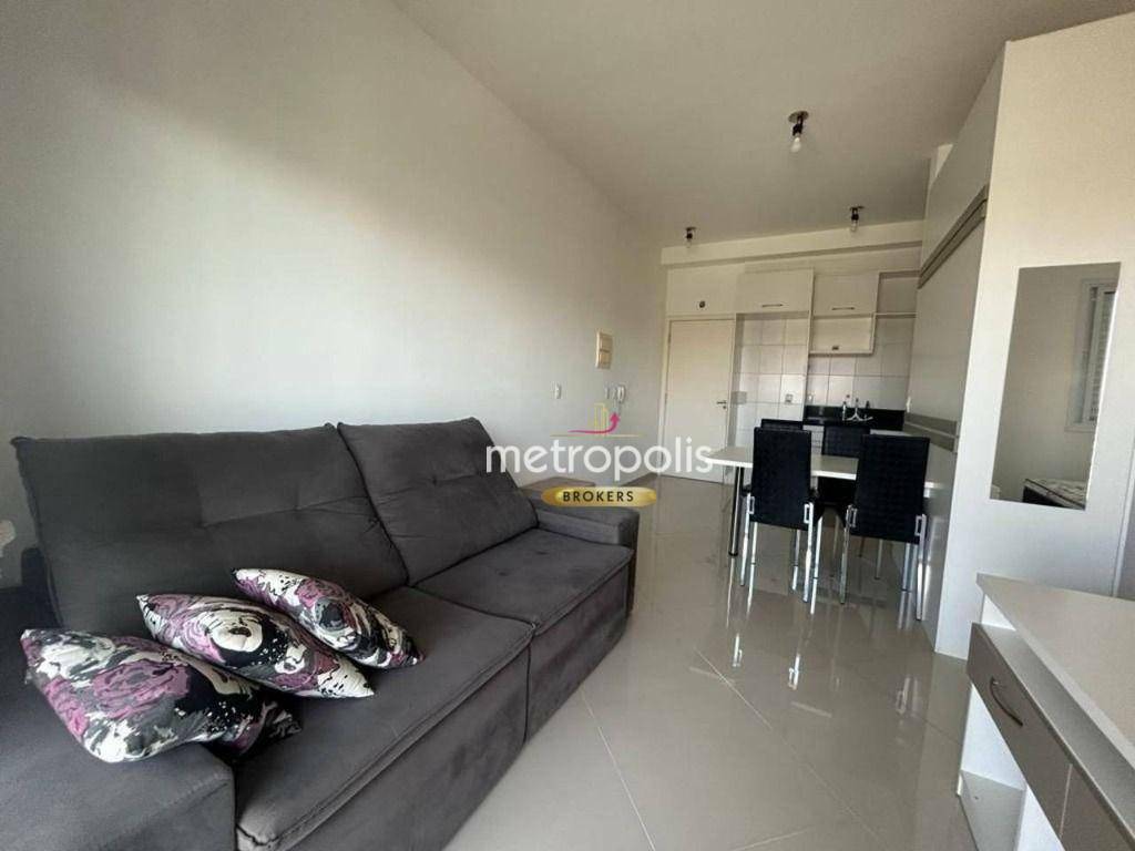 Apartamento com 1 dormitório para alugar, 42 m² por R$ 2.625,43/mês - Jardim do Mar - São Bernardo do Campo/SP