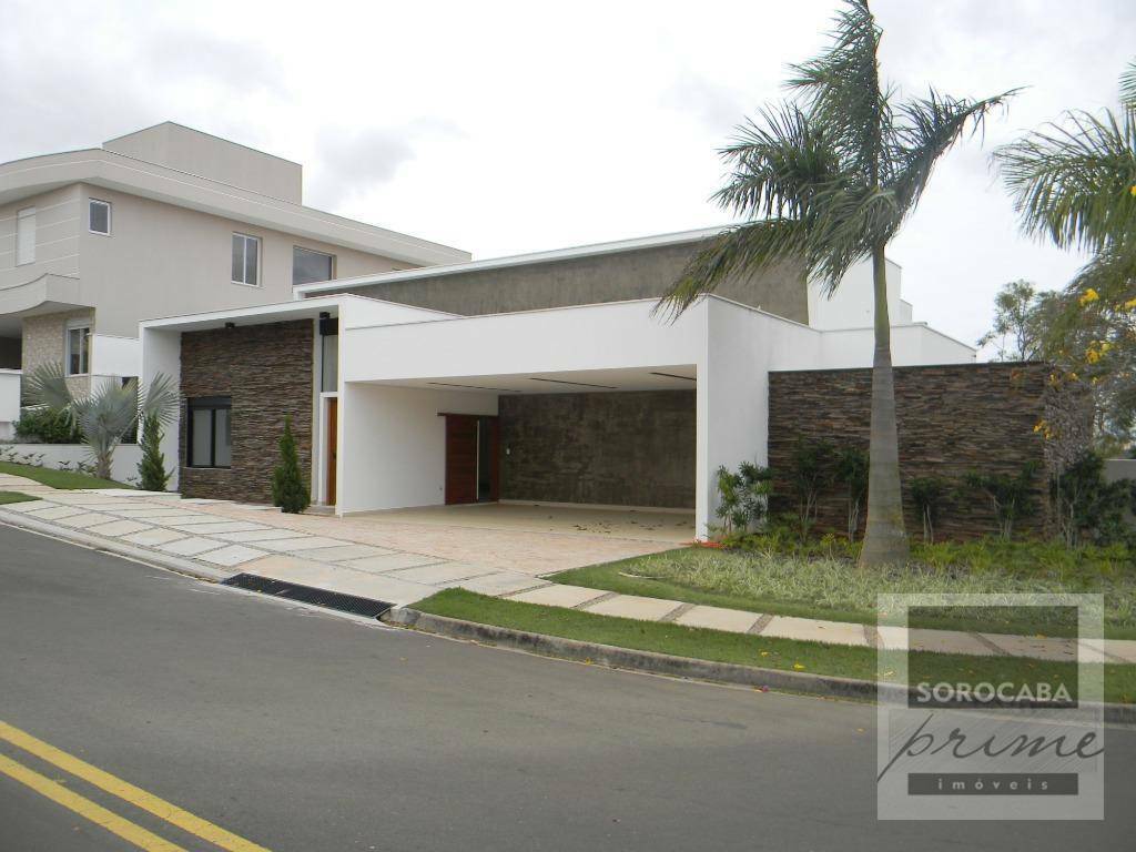 Casa com 4 dormitórios à venda, 318 m² por R$ 2.350.000 - Condomínio Mont Blanc - Sorocaba/SP, próximo ao Shopping Iguatemi.