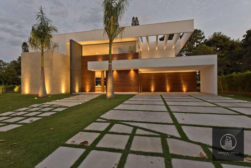 Casa com 4 dormitórios à venda, 442 m² por R$ 8.500.000 - Condomínio Lago Azul Residencial Golfe Club - Sorocaba/SP