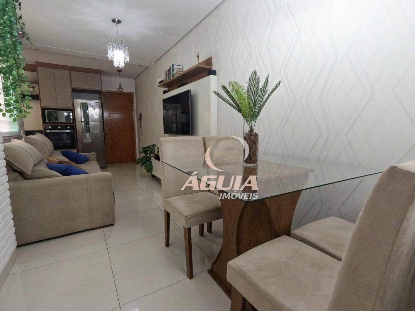 Apartamento com 2 dormitórios à venda, 62 m² por R$ 385.000,00 - Parque das Nações - Santo André/SP