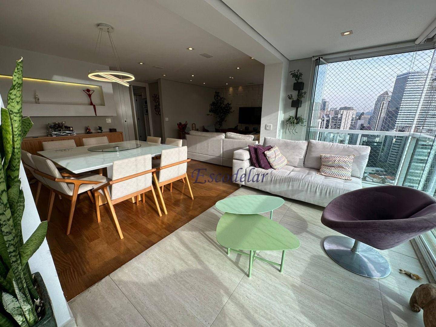 Apartamento com 4 dormitórios à venda, 198 m² por R$ 4.100.000,00 - Brooklin - São Paulo/SP