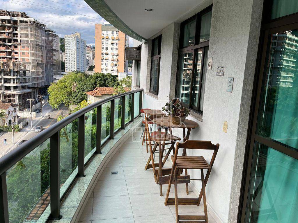 Apartamento com 3 dormitórios à venda, 85 m² por R$ 690.000,00 - Santa Rosa - Niterói/RJ
